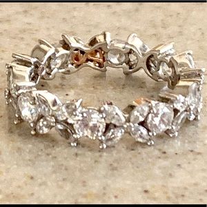 Suzy levian eternity floral band